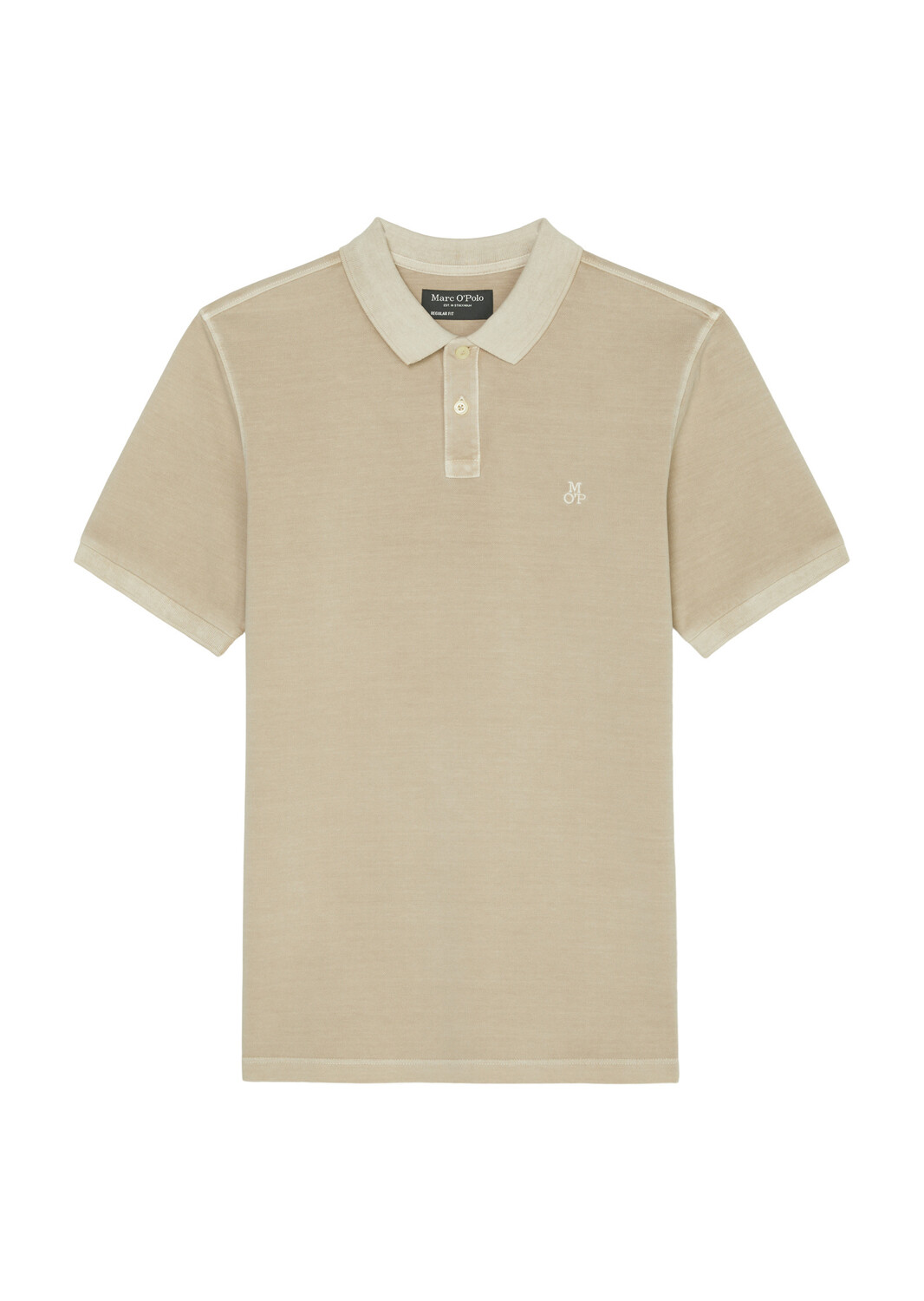 

Поло Marc O'Polo Kurzarm Piqué regular, цвет pure cashmere