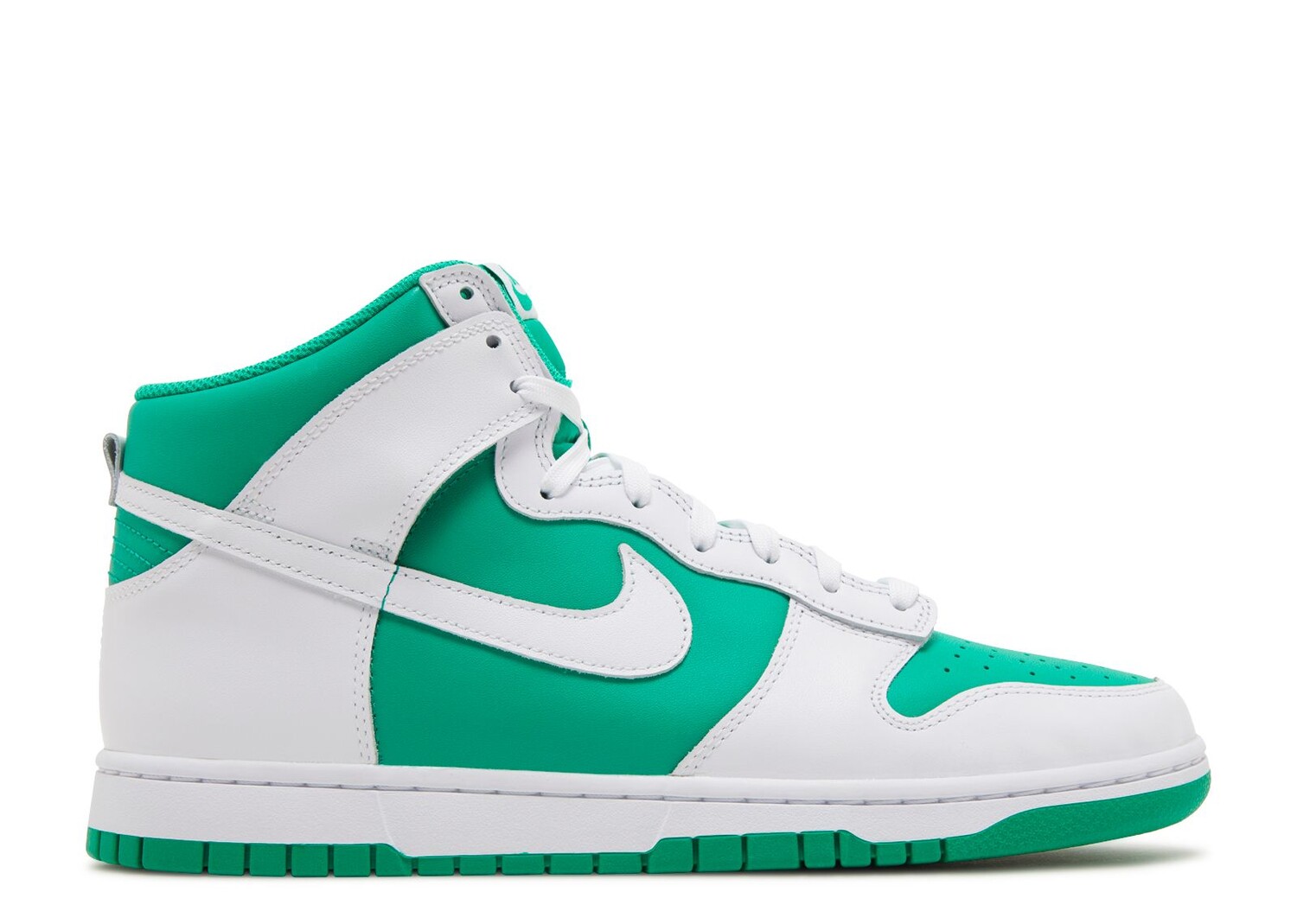 Кроссовки Nike Dunk High 'White Stadium Green', зеленый кроссовки clae bradley california unisex white pine green