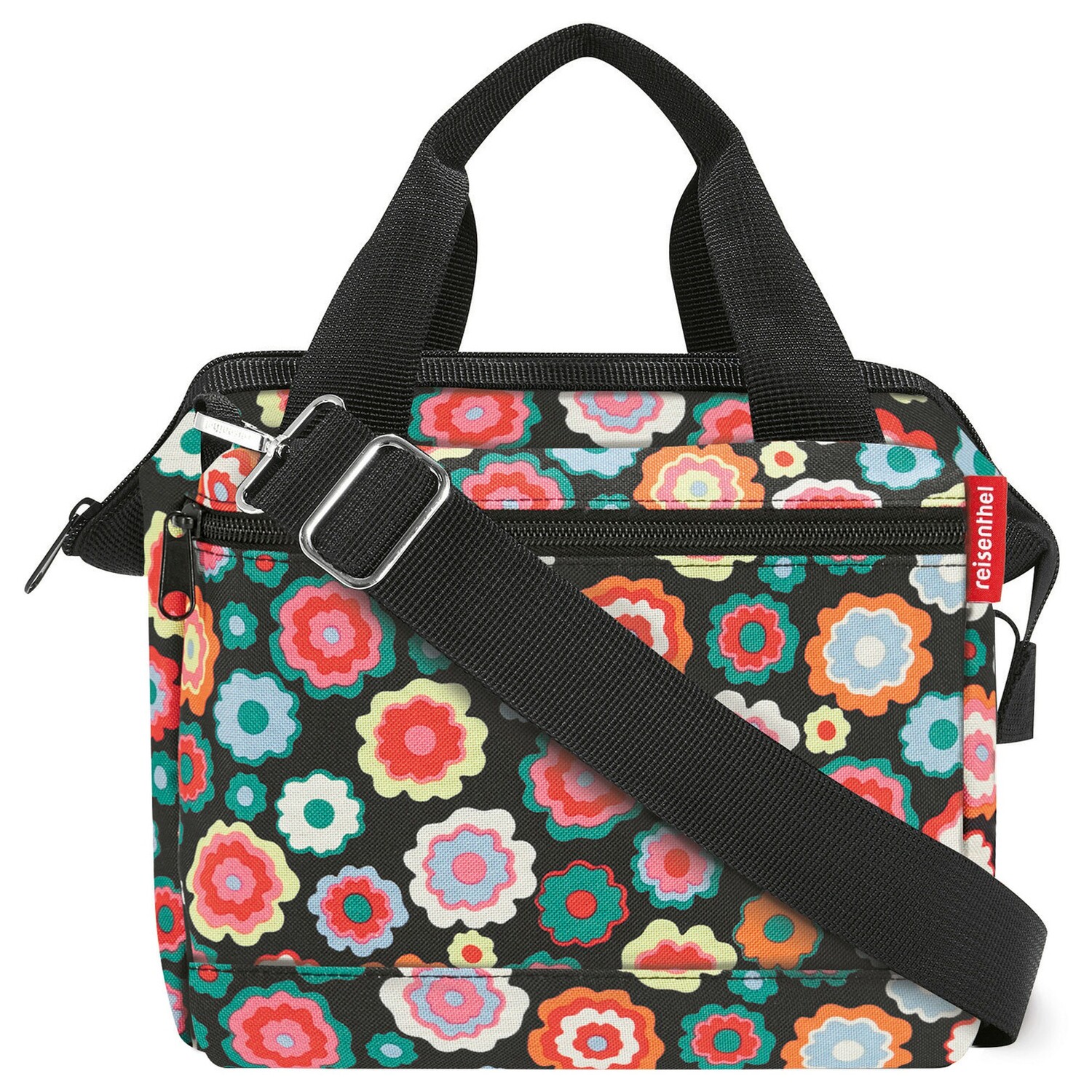 Сумка через плечо KLICKfix reisenthel Roomy 4 Lenkertasche 24 cm, цвет happy flowers пуговицы декоративные happy little flowers