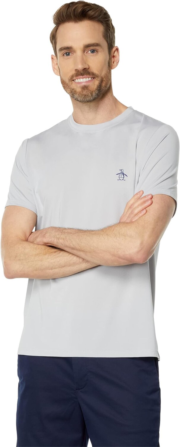 

Футболка с коротким рукавом Solid Performance Original Penguin Golf, цвет Pearl Blue