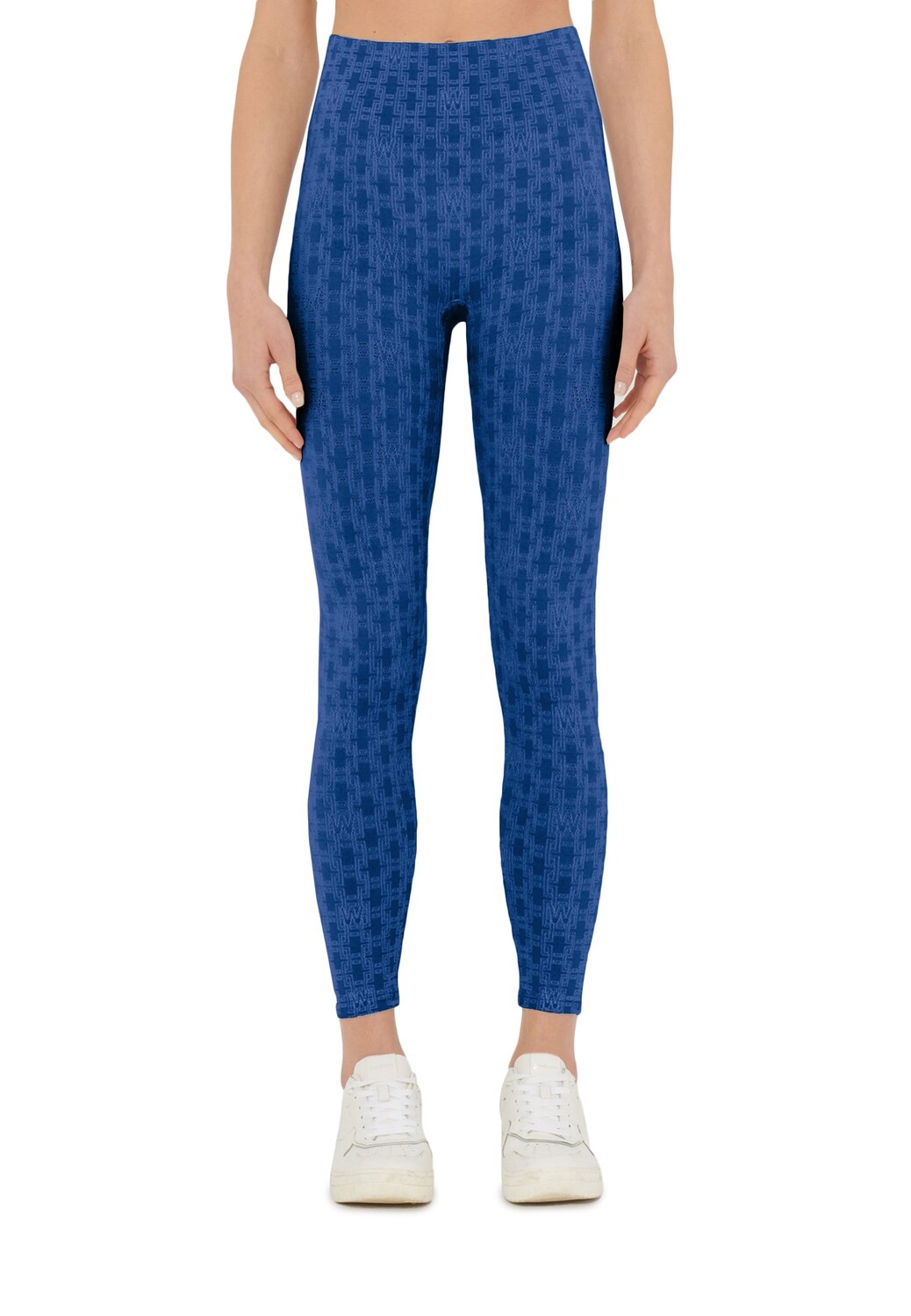 

Леггинсы с цепочкой и логотипом Succession Wolford, цвет sodalite blue/violet