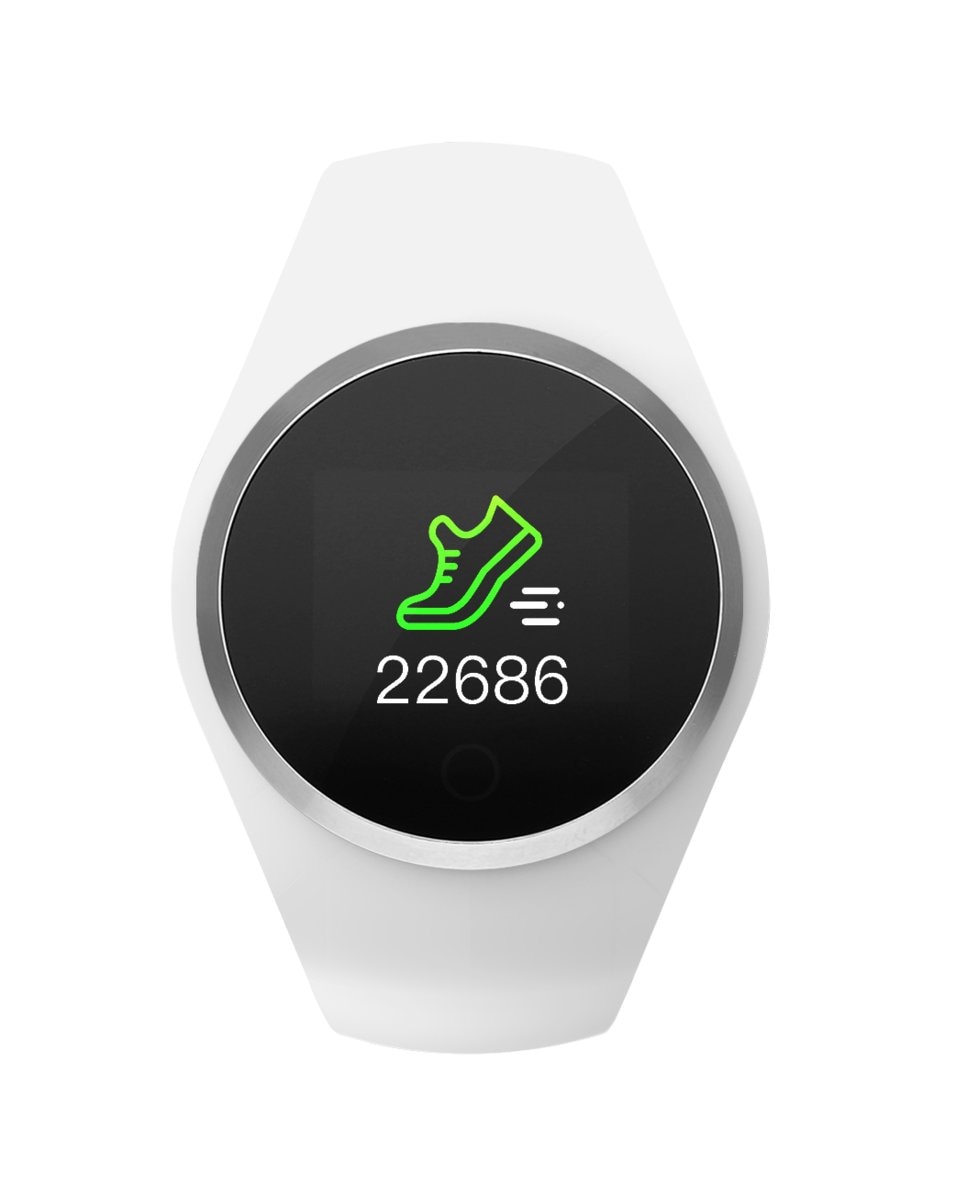Умные часы Beverly Hills RAS20703 с функциями здоровья и уведомлениями Radiant, белый умные часы smarterra fitmaster aura