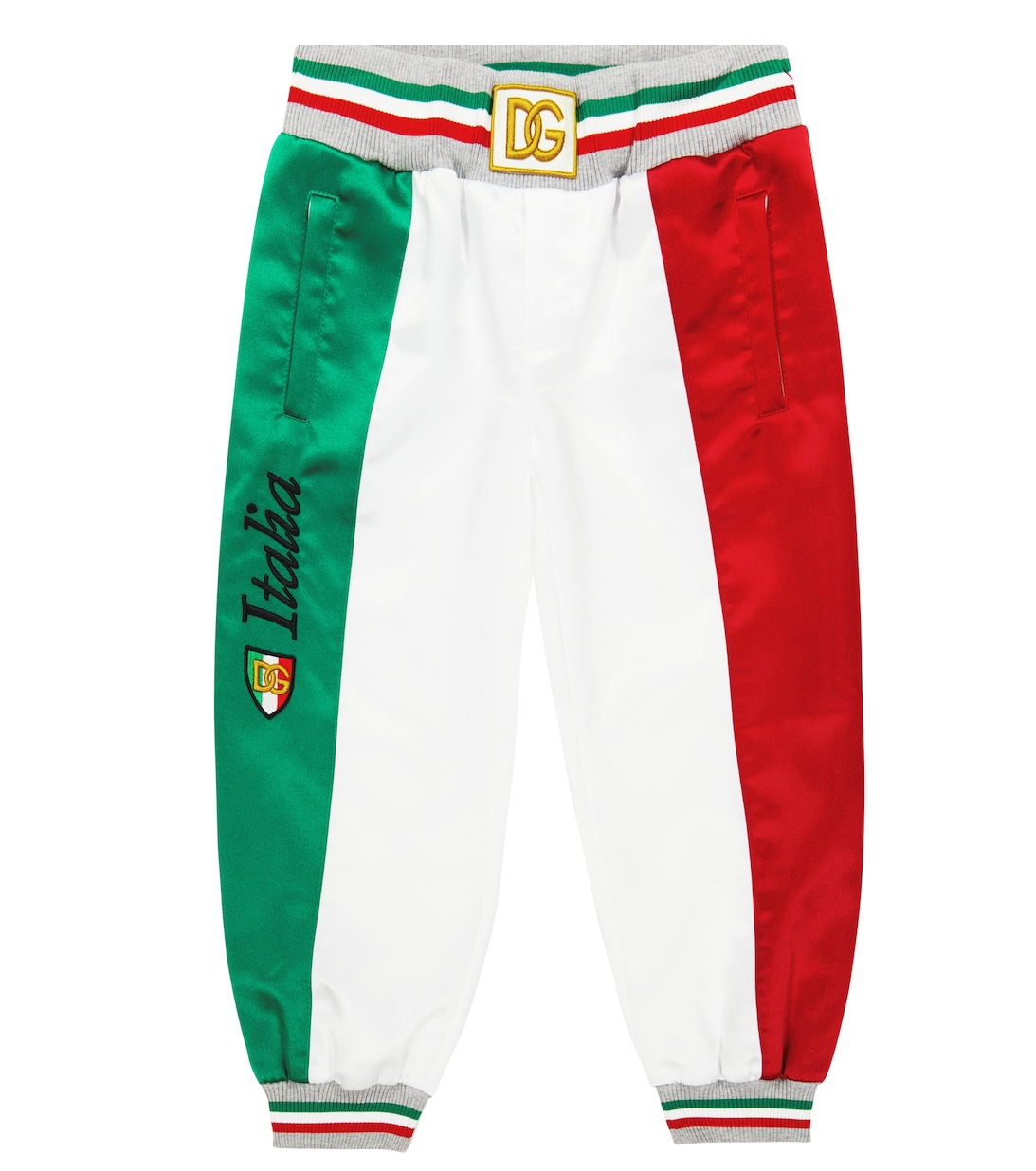 Полосатые спортивные штаны Dolce&Gabbana, разноцветный