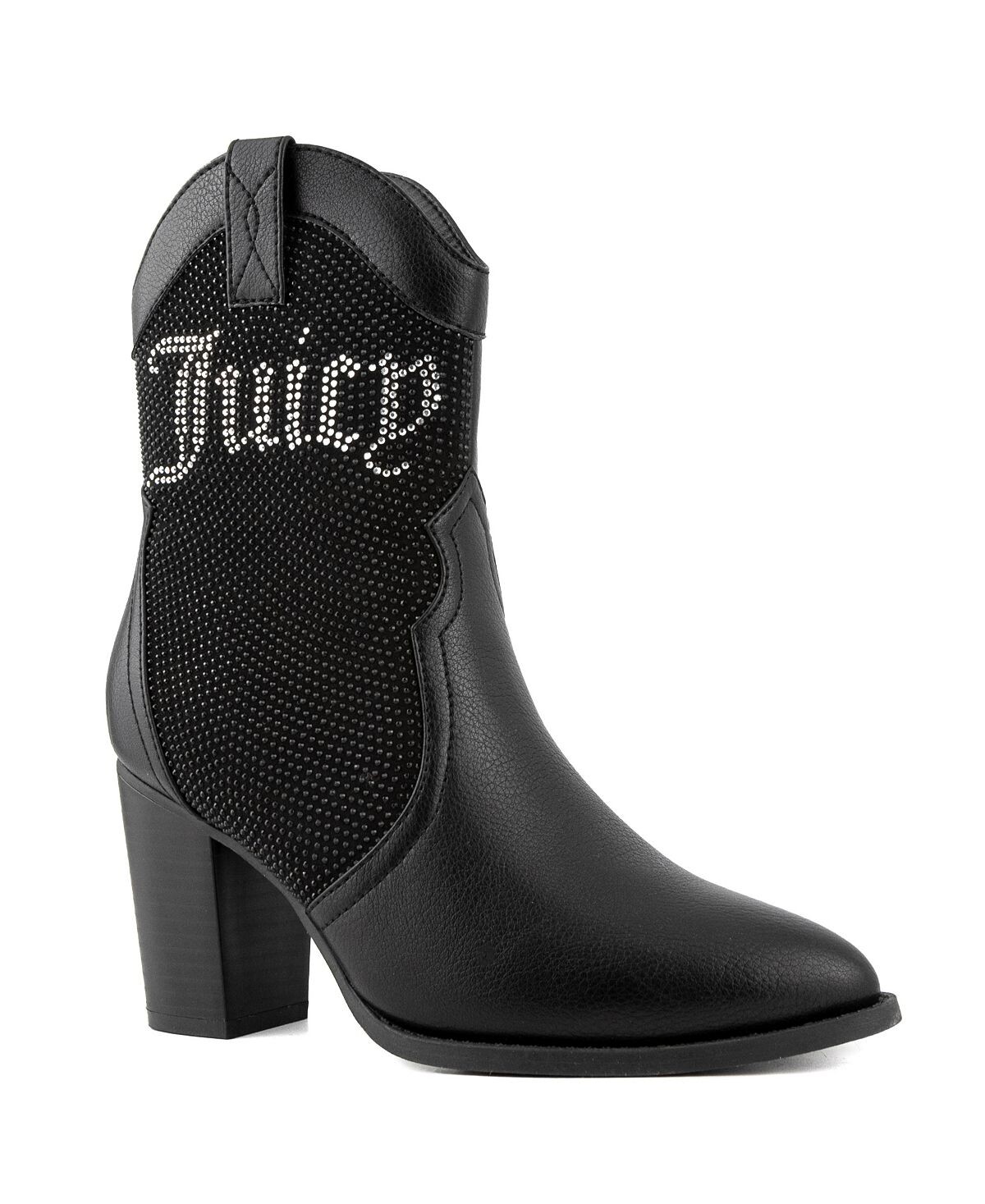 

Женские ботинки в стиле вестерн с украшением Tamra Juicy Couture, черный