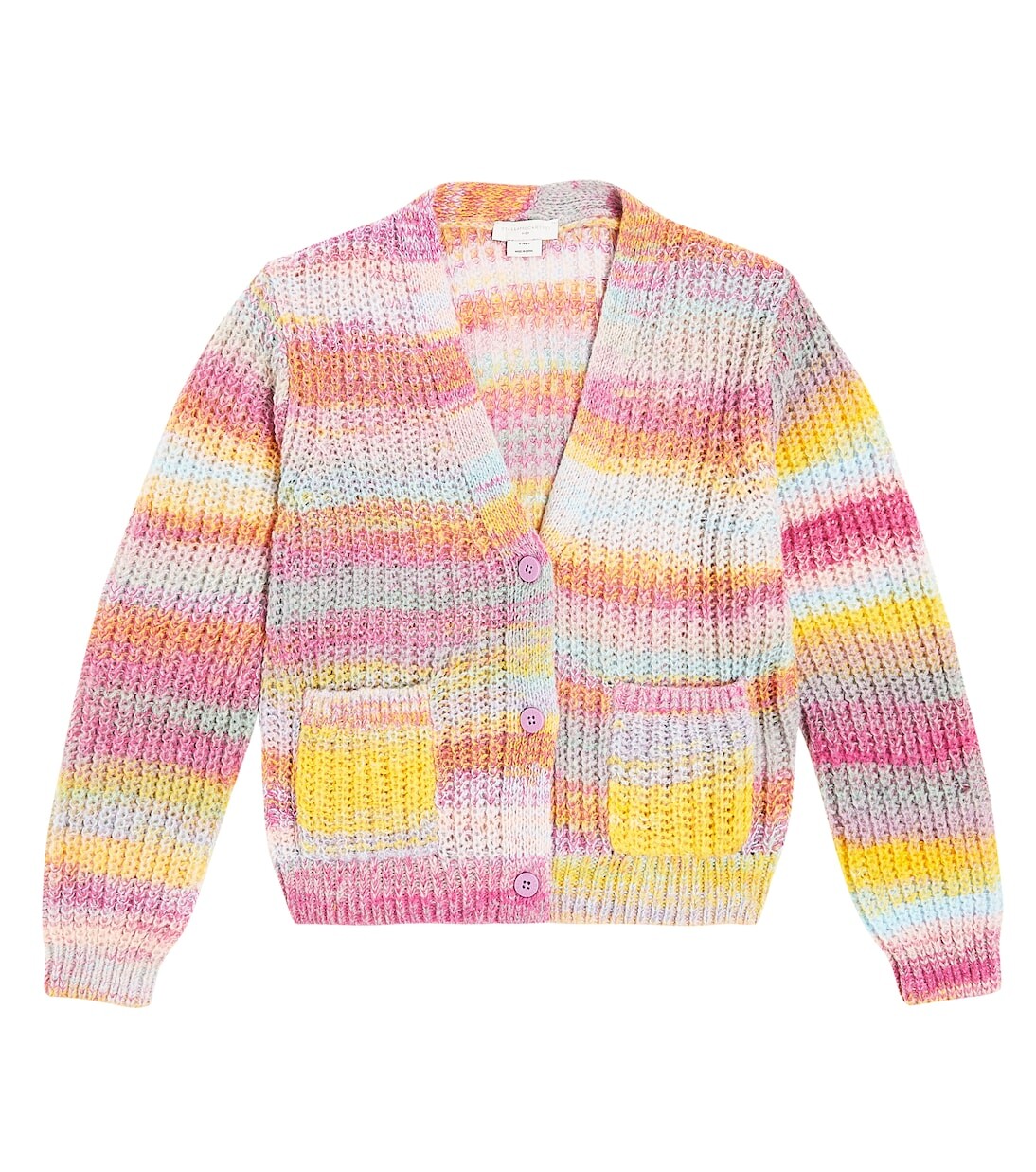 

Полосатый кардиган Stella Mccartney Kids, мультиколор