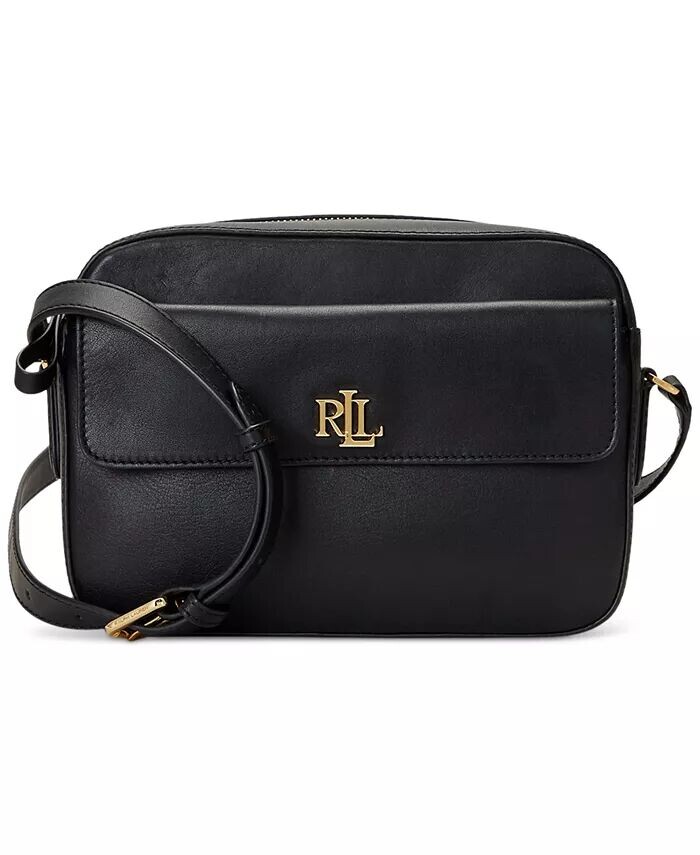 

Кожаная сумка для фотоаппарата Marcy Lauren Ralph Lauren, синий
