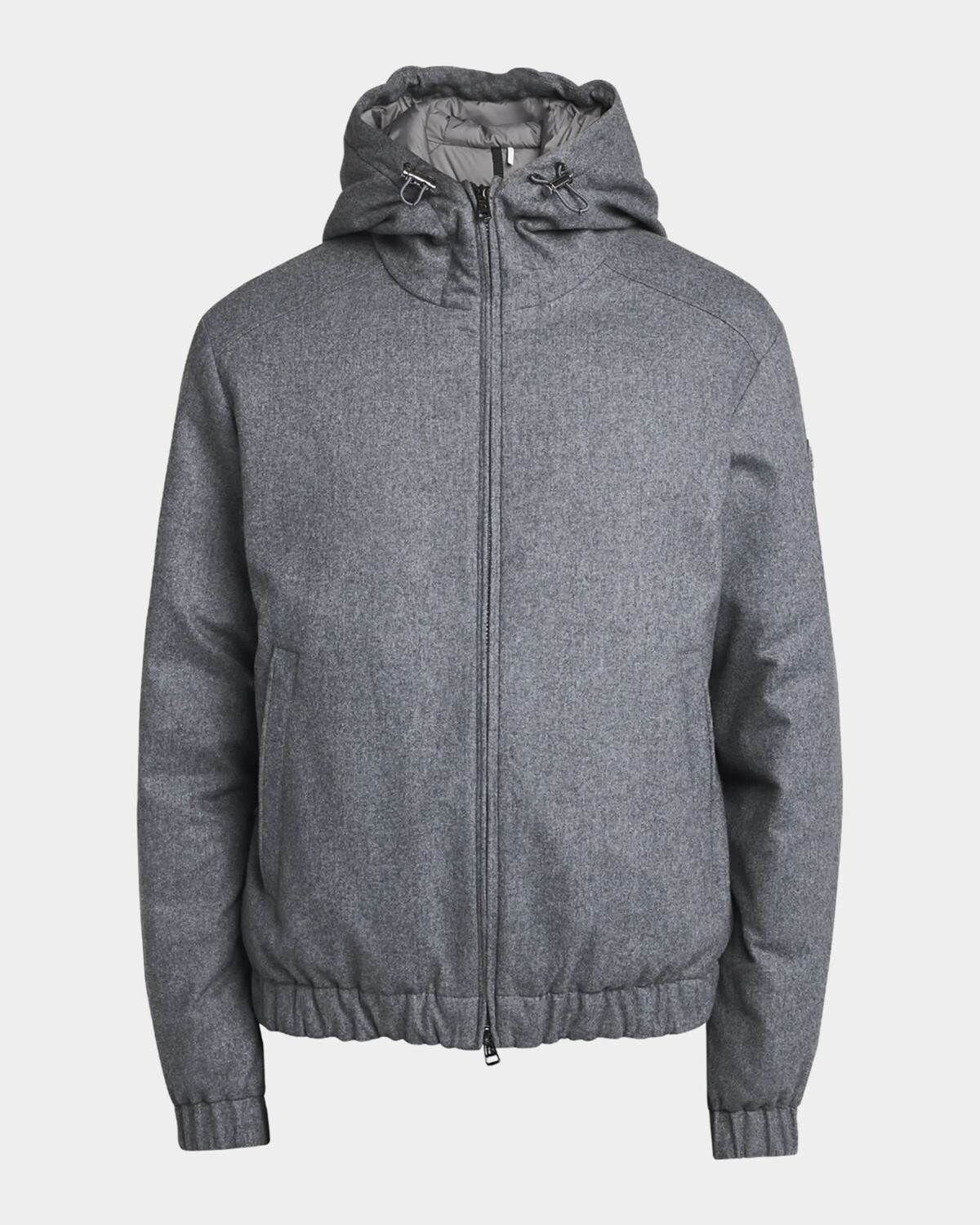 

Мужской кашемировый пуховик Torrani Moncler, серый