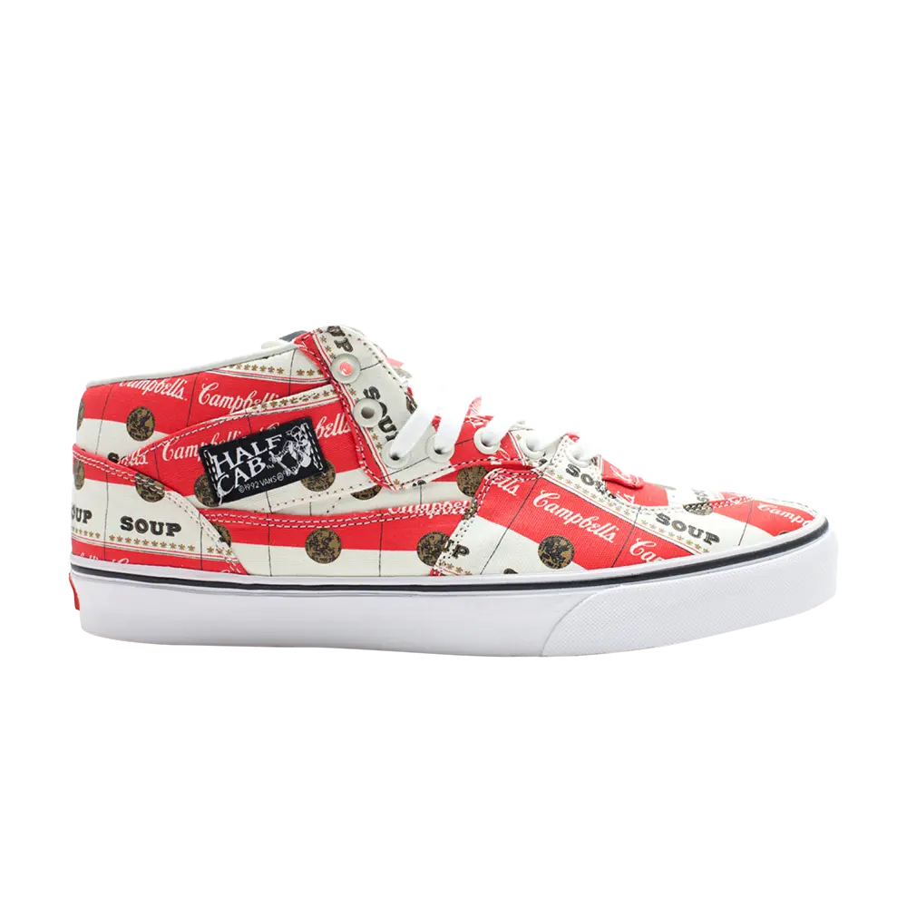 

Кроссовки Supreme x Campbells Soup x Half Cab Pro Vans, белый