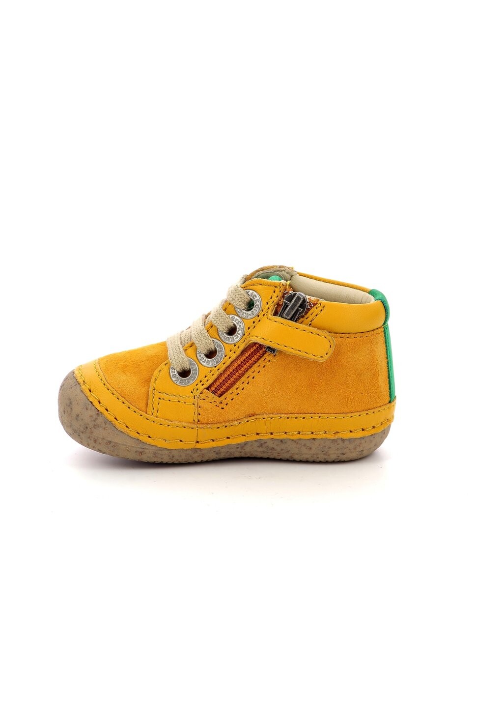 

Ботильоны на шнуровке SONISTREET Kickers, цвет jaune