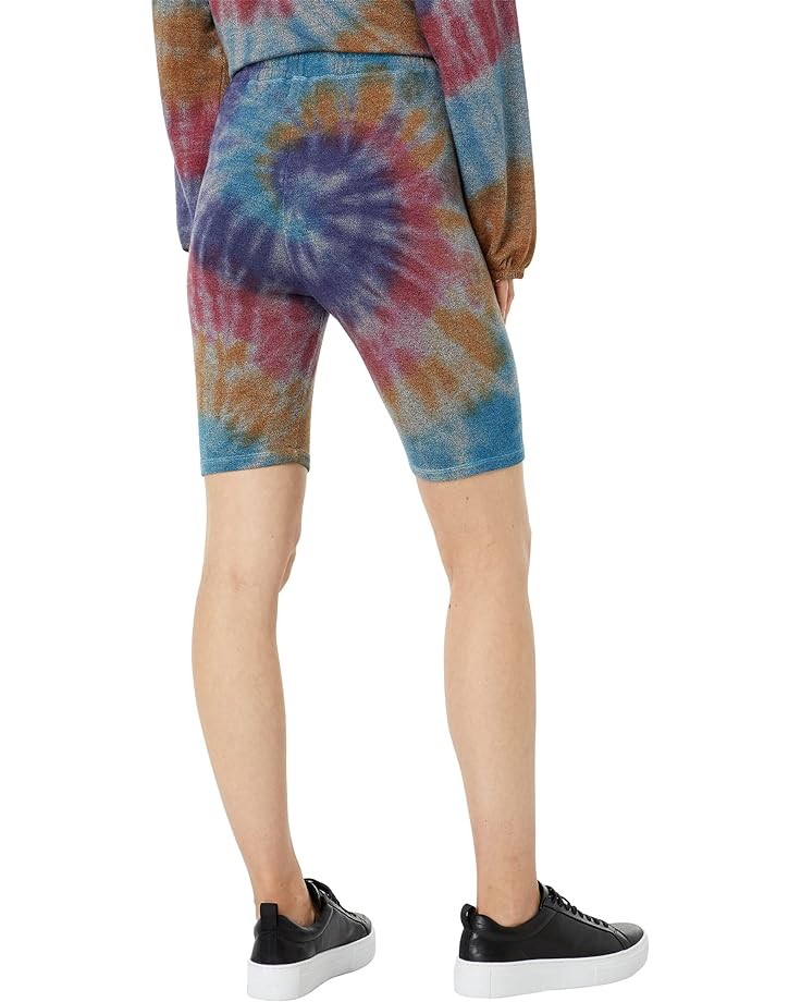 Шорты SUNDRY Tie-Dye Biker Shorts, цвет Multicolor Tie-Dye цена и фото