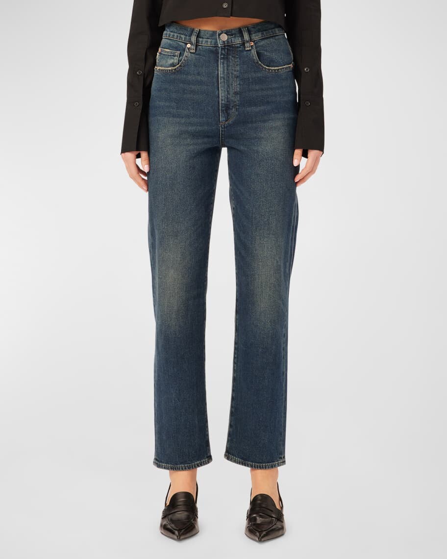 

Джинсы Enora Cigarette с высокой посадкой до щиколотки DL1961 Premium Denim