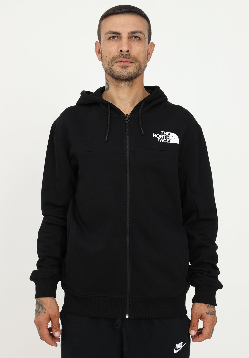 

Толстовка на молнии The North Face, черный