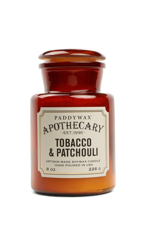 Свечи ароматические соевые Табак и Пачули Paddywax, мультиколор