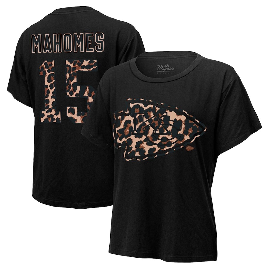 

Футболка с коротким рукавом Majestic Threads Kansas City Chiefs, черный