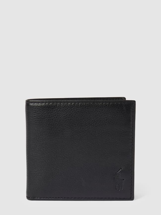 

Кошелек с тиснением этикетки Polo Ralph Lauren, черный