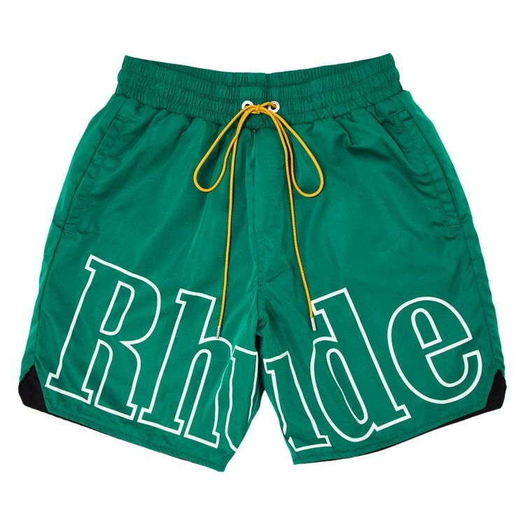 

Шорты Rhude Logo Track 'Green', зеленый
