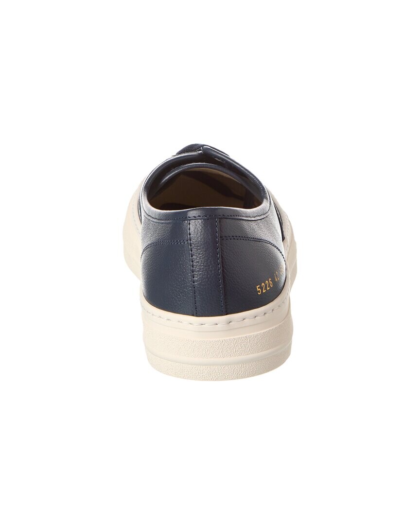 

Кожаные кроссовки Common Projects с четырьмя отверстиями, синий