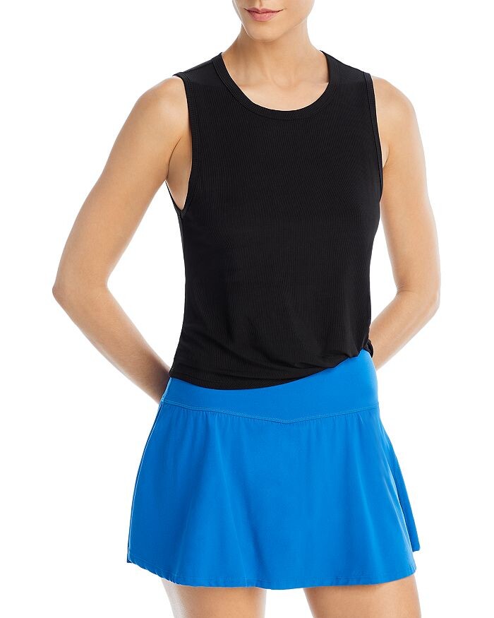

Майка Side Twist в рубчик - 100% эксклюзив AQUA