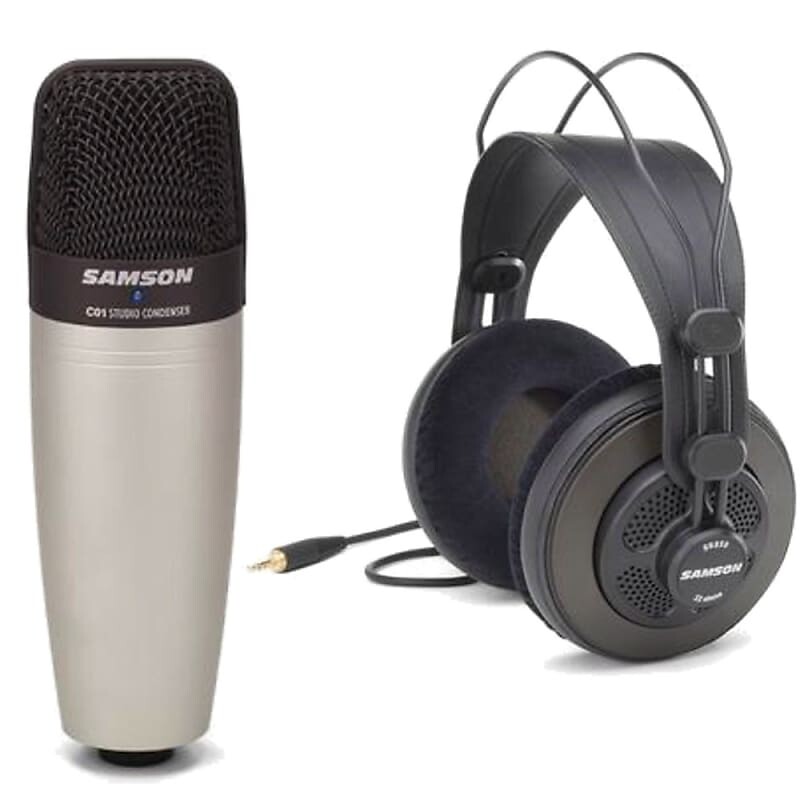 

Конденсаторный микрофон Samson C01 Large Diaphragm Cardioid Condenser Microphone