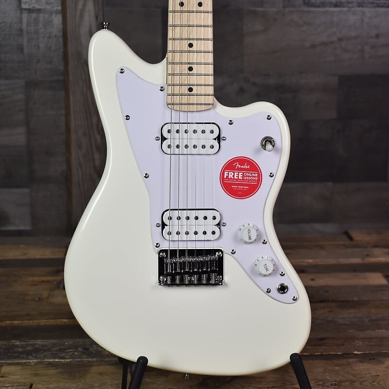 

Электрогитара Squier Mini Jazzmaster HH Maple Fingerboard, Olympic White