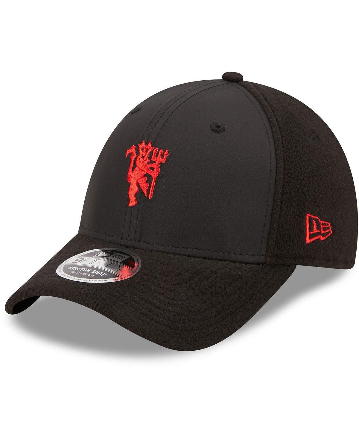 

Мужская черная флисовая кепка Manchester United 9FIFTY Snapback New Era