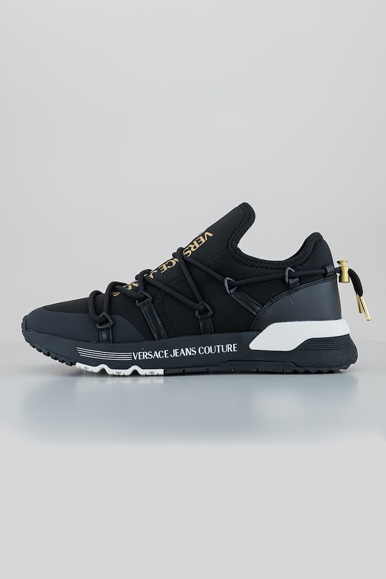 

Туфли с эластичными шнурками Versace Jeans Couture, желтый