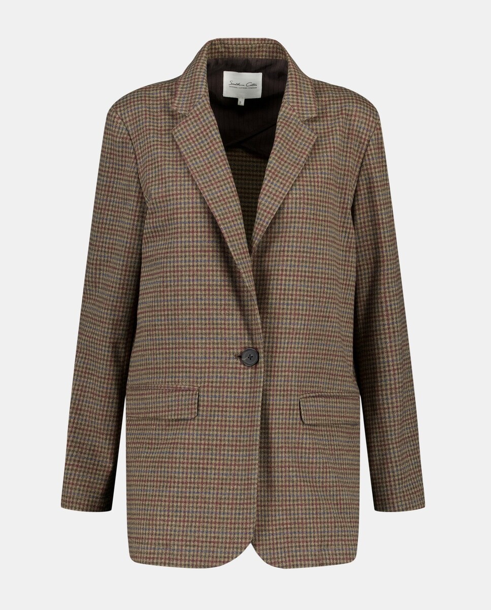 

Струящийся женский пиджак Southern Cotton, зеленый