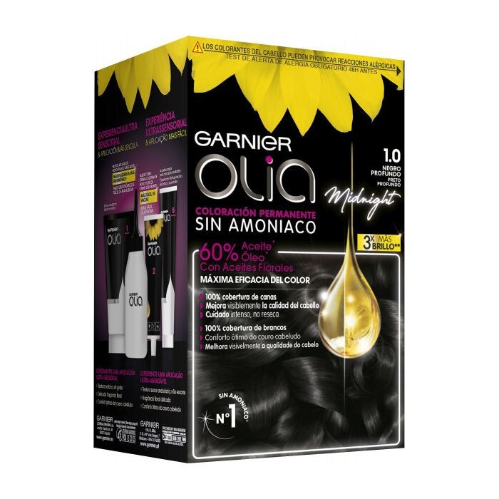 

Краска для волос Olia Tinte Sin Amoniaco Garnier, 3.0 Castaño Oscuro