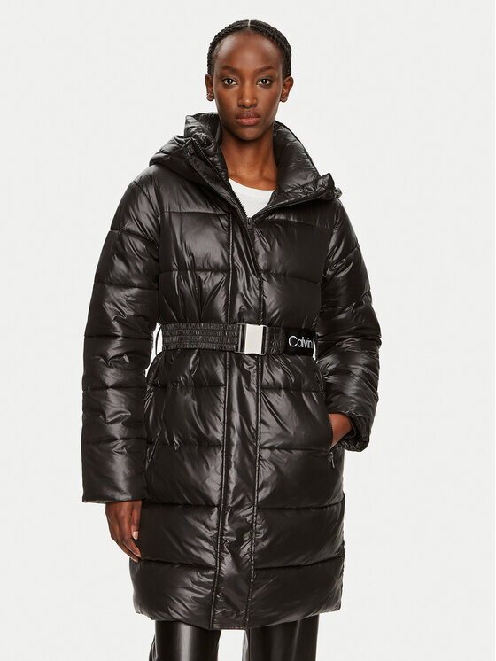 

Пуховик regular fit Calvin Klein, черный