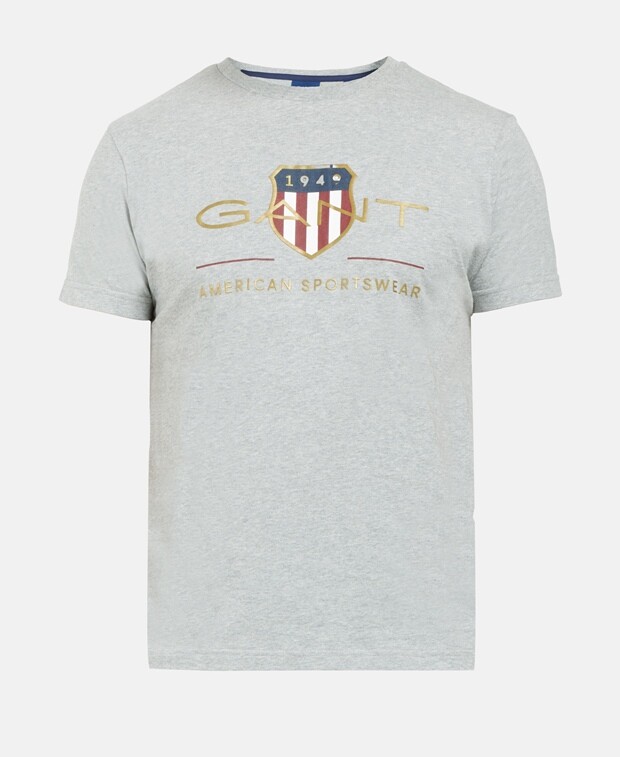 

Футболка Gant, серый
