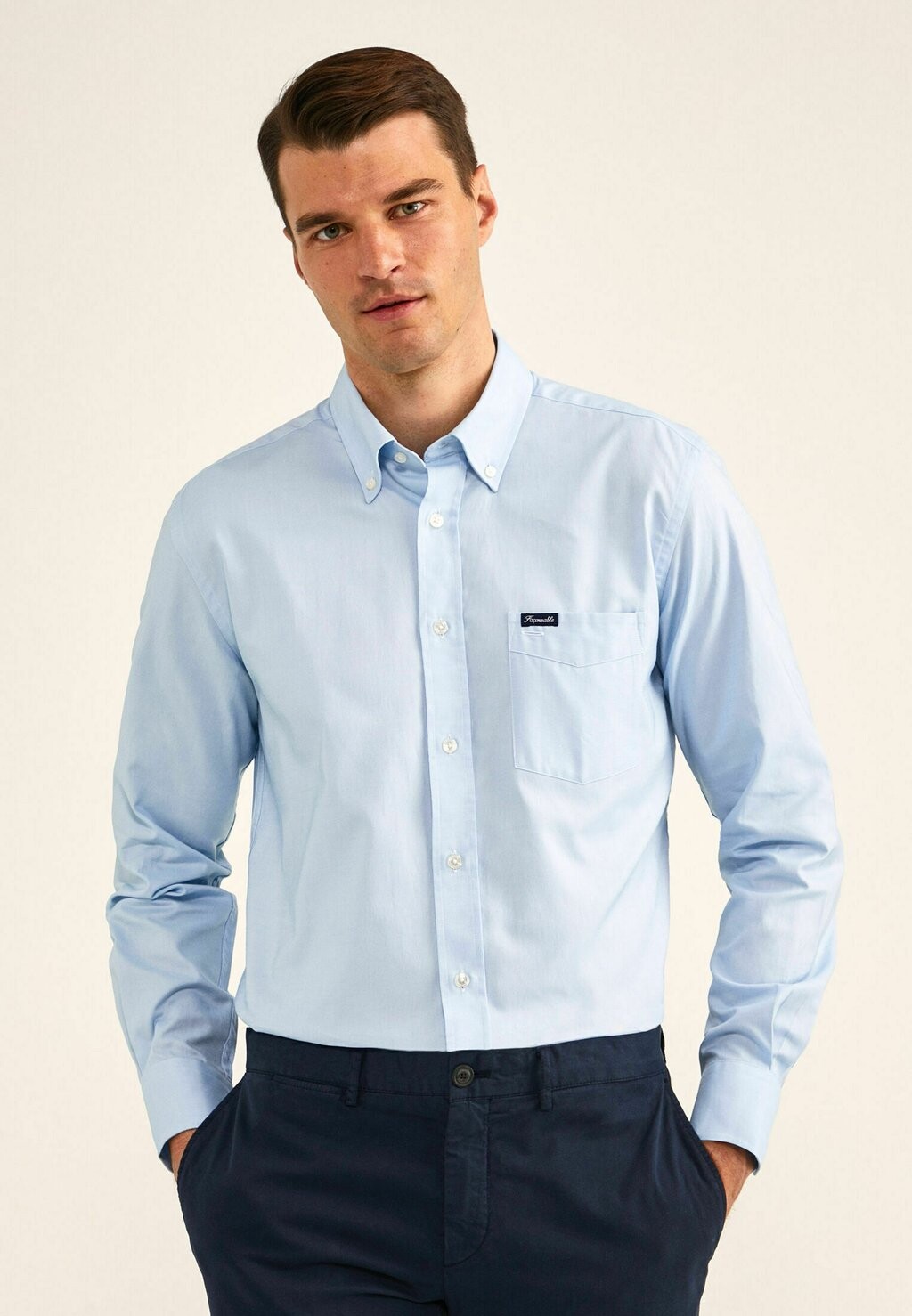 

Рубашка CLB BD ORG OXF LS Façonnable, цвет horizon blue