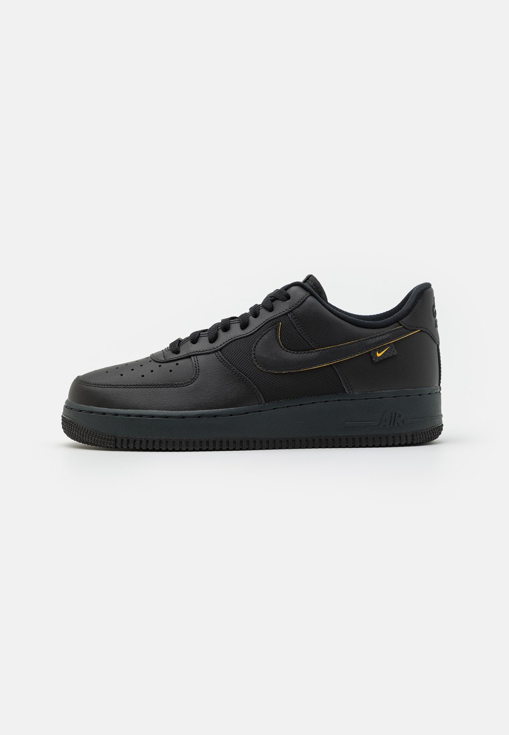 Кроссовки низкие AIR FORCE 1 '07 Nike Sportswear, цвет black/university gold/dark smoke grey