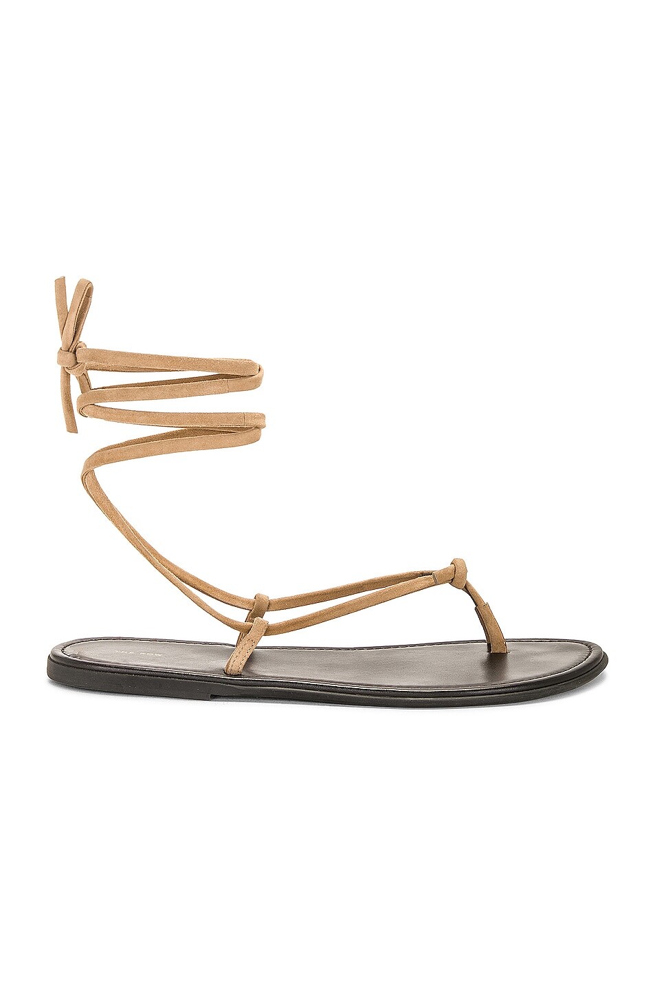 

Сандалии The Row Knot Flat, бежевый
