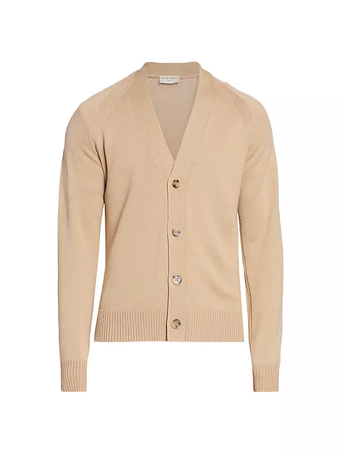 

Шерстяной кардиган Milos Officine Générale, цвет camel