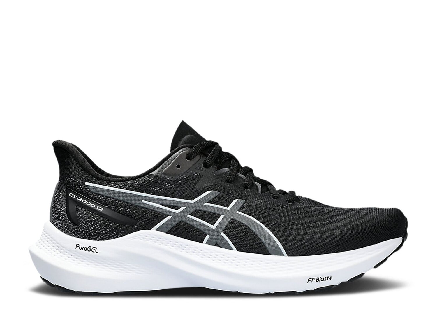 

Кроссовки ASICS Wmns Gt 2000 12 'Black Carrier Grey', черный