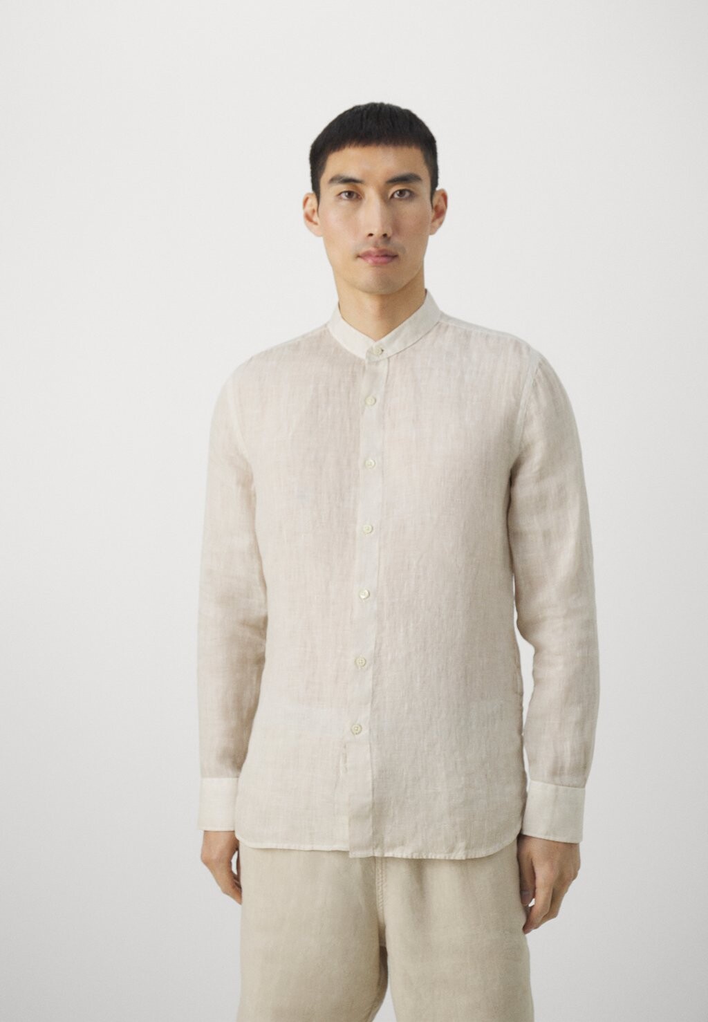 

Рубашка LONG SLEEVE MEN SLIM FIT 120% Lino, цвет safari soft fade