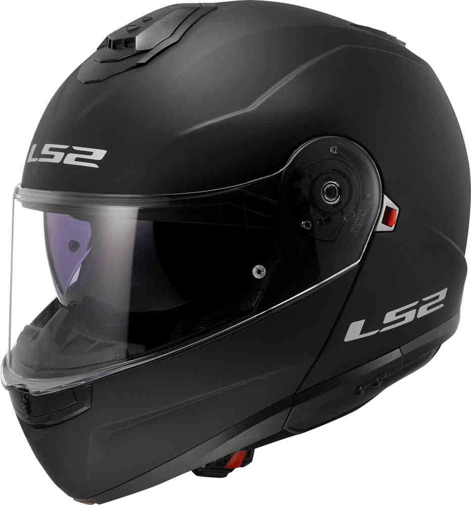 цена Твердый шлем FF908 Strobe II LS2, черный мэтт