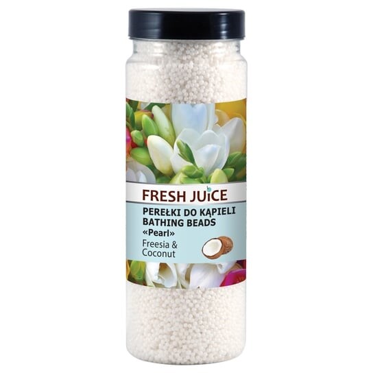 

Свежевыжатый сок, жемчуг для ванны «Фрезия и кокос», 450 г, Fresh Juice