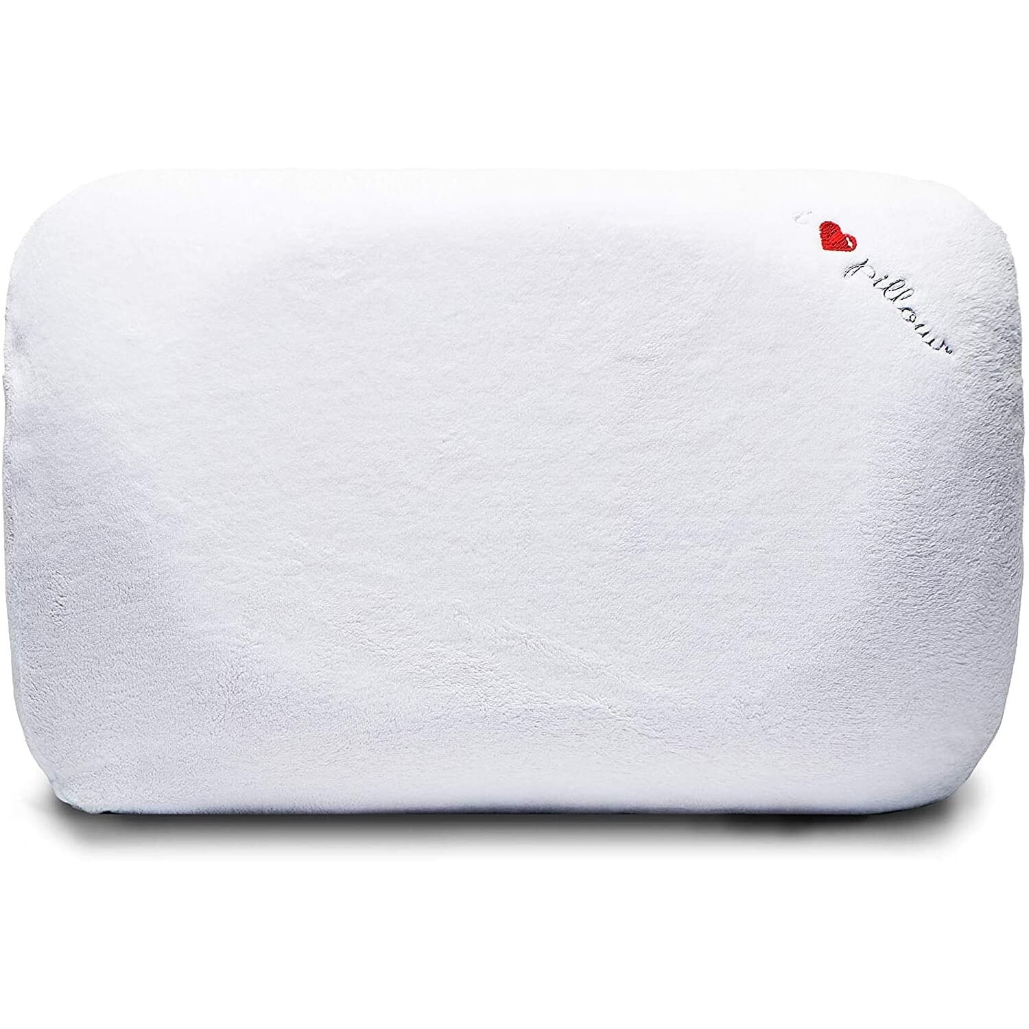 

Традиционная контурная подушка I Love Pillow размера «queen-size» с наполнителем из пены с эффектом памяти (C13-M) LMP Worldwide, цвет White
