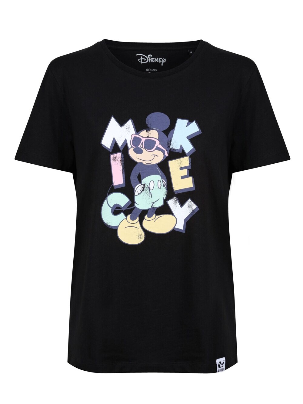 

Рубашка Recovered Disney Mickey Cool Pastel, черный