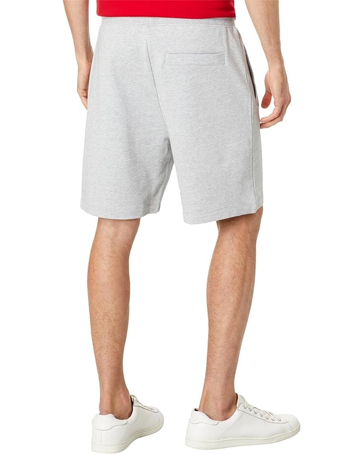 

Шорты BOSS Diz Big Square Logo Jersey Shorts, цвет Pebble Grey