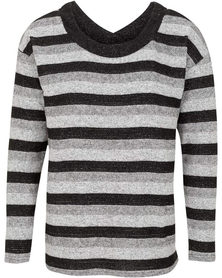 

Топ Tribal Long Sleeve V-Back Neck Top, черный