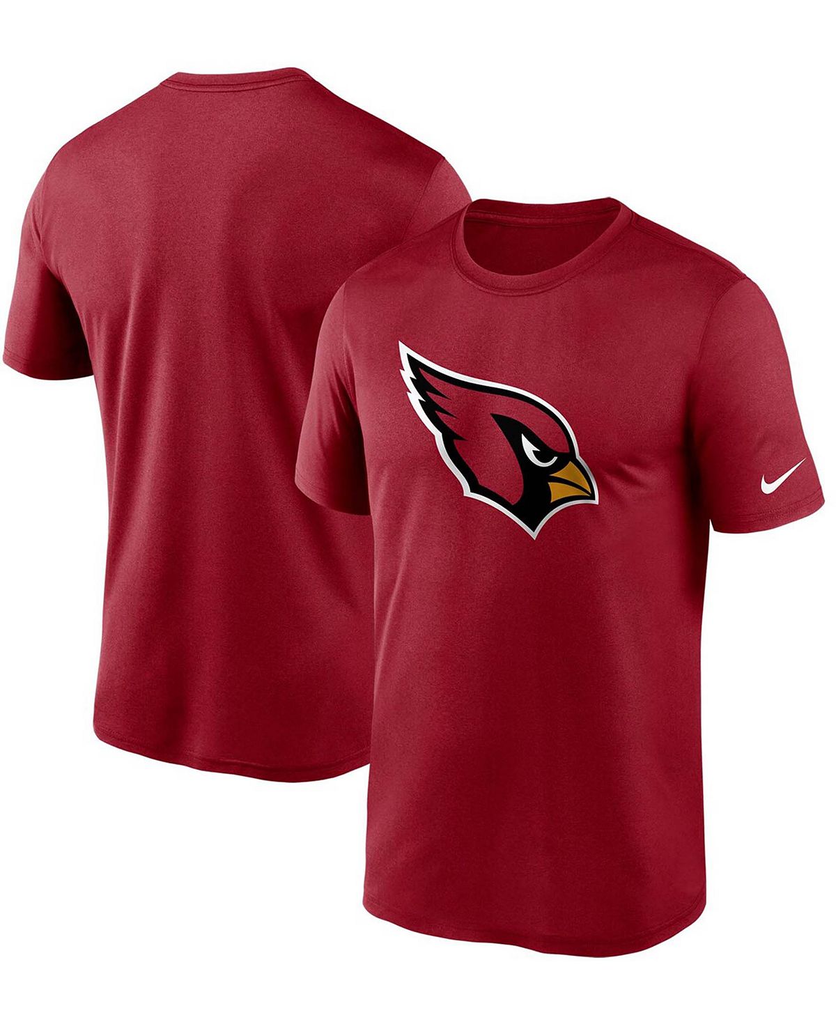 Мужская футболка Big and Tall Cardinal Arizona Cardinals с логотипом Essential Legend Performance Nike