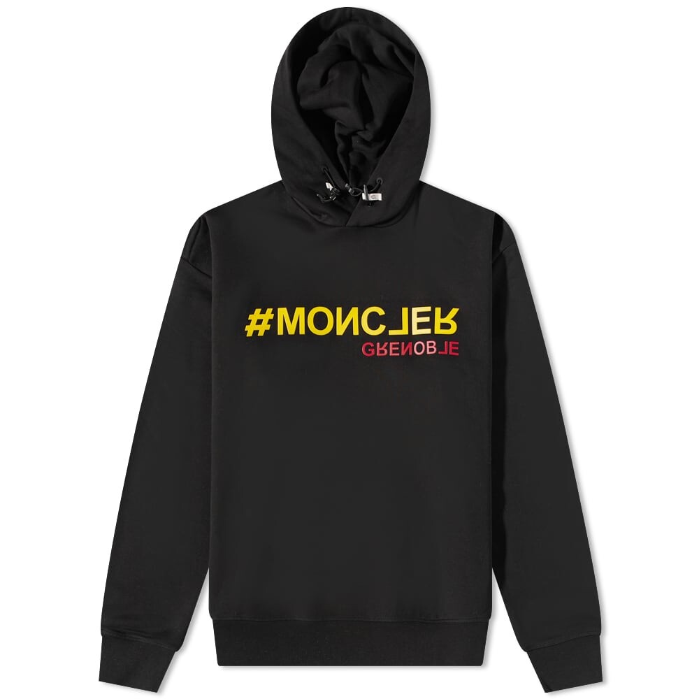 

Толстовка Moncler Grenoble с логотипом Hashtag Popover, черный