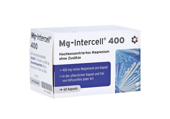 

Магний Mg-Intercell 400, 60 капс. Intercell Pharma