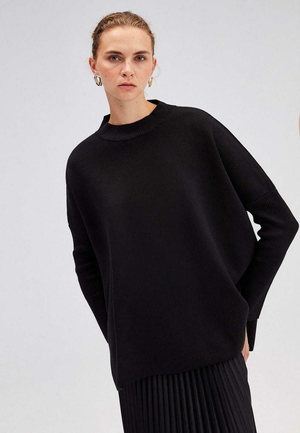 

Свитер Drop Shoulder Touché Privé, черный