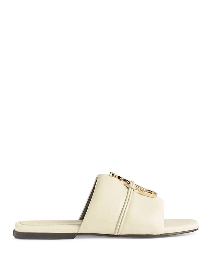 

Женские шлепанцы с квадратным носком и логотипом JW Anderson