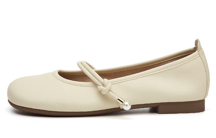 

Туфли женские повседневные Women's Casual Shoes Women's Low-Top Exull Q, кремовый