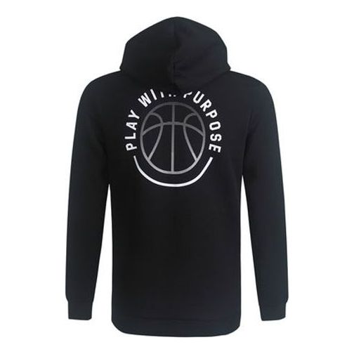 Толстовка adidas neo M Cs Vrsty Hd Casual Basketball Sports hooded Pullover Black, черный