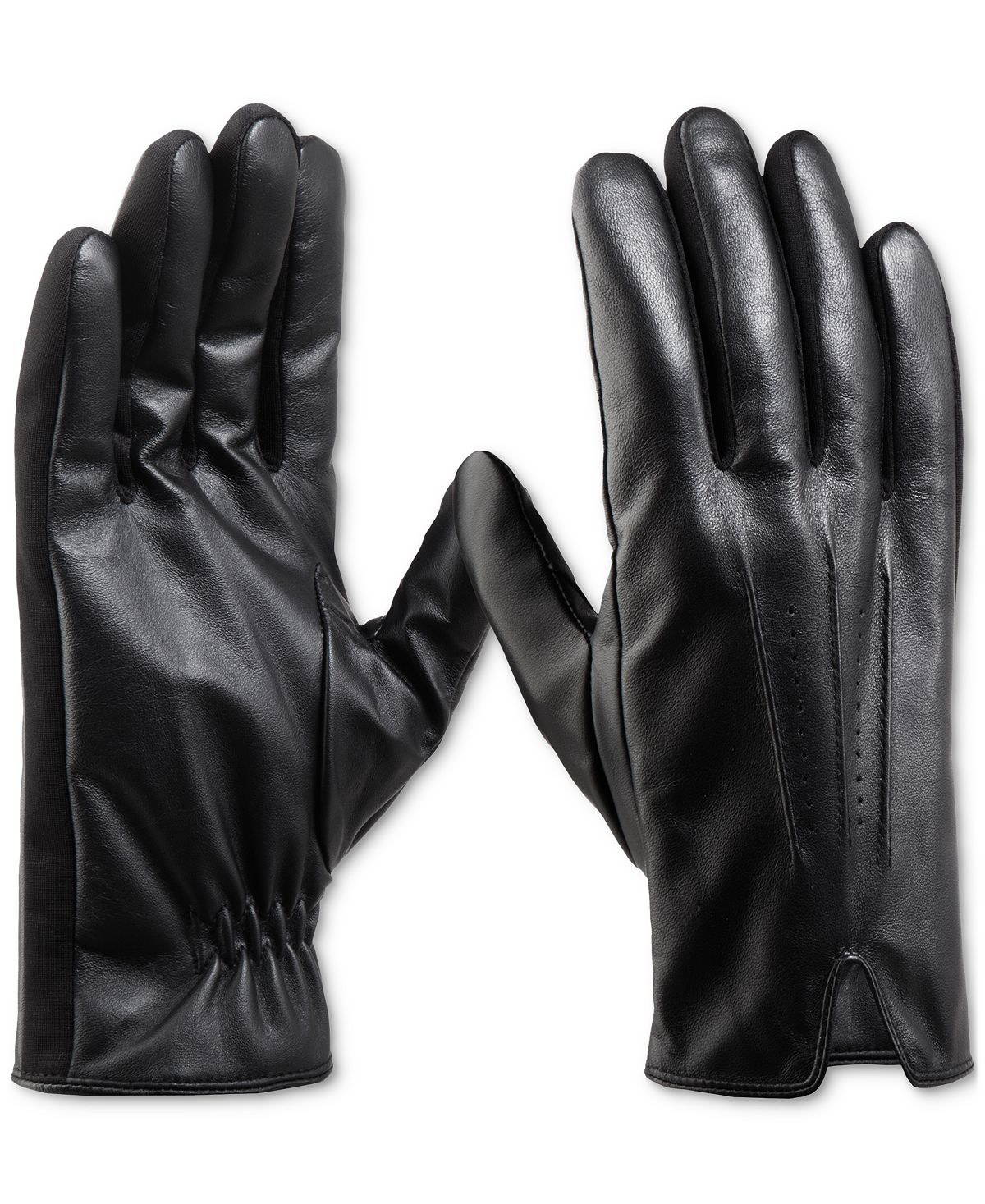 Мужские эластичные перчатки для сенсорного экрана с вентиляционным отверстием для часов Isotoner Signature